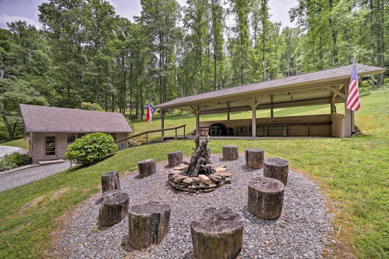 Bryson City Home With Private Fire Pit And Creek! Esterno foto