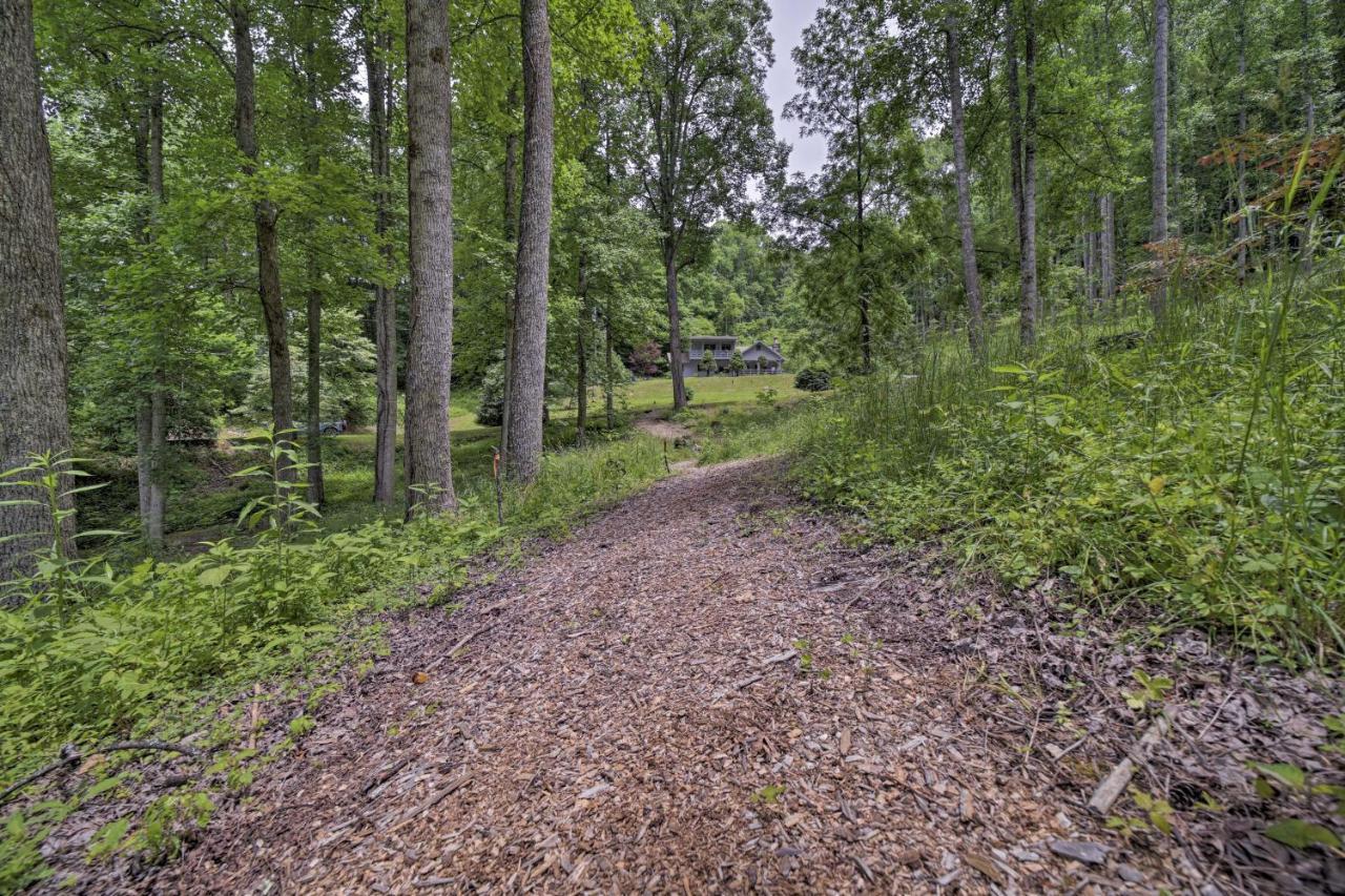 Bryson City Home With Private Fire Pit And Creek! Esterno foto